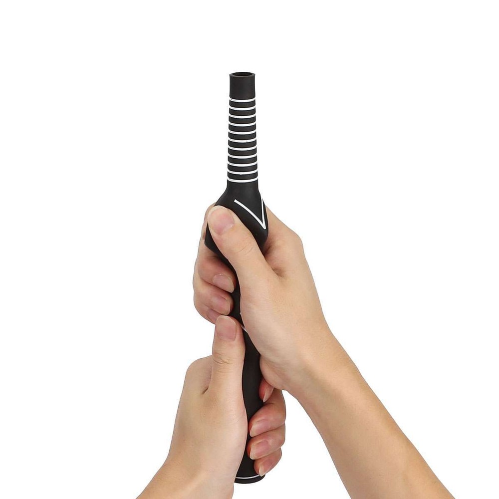 2Pcs Right-Hand Golf Swing Training Grip Standard Teaching Aid Warm Up Trainer
