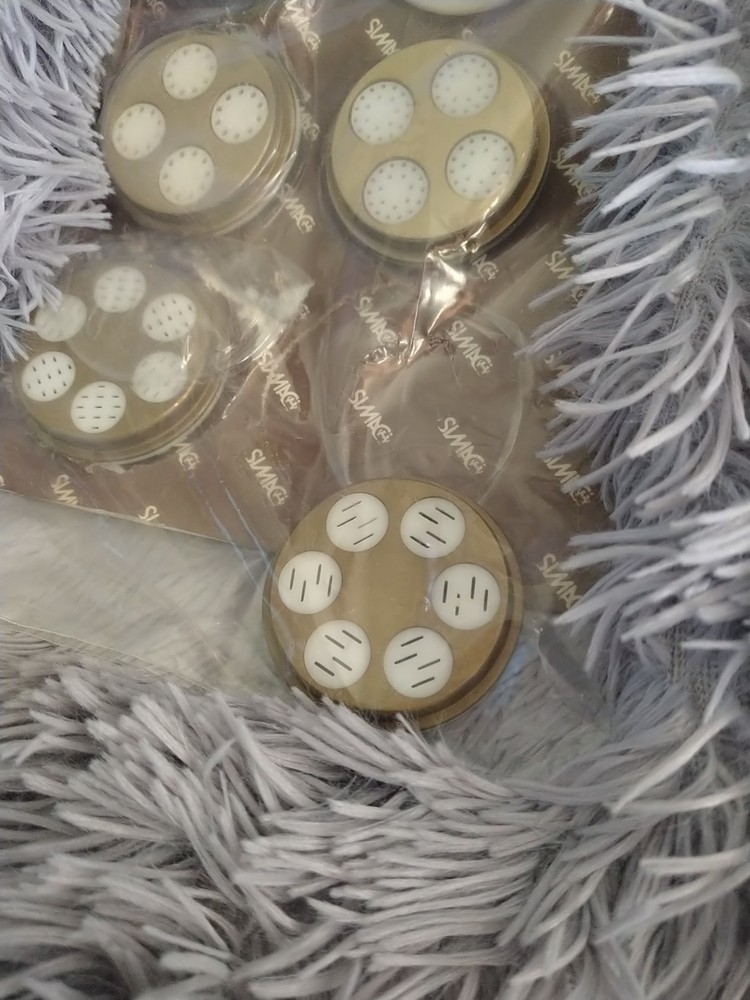 6 Simac Pastamatic Discs Die Plates Pack Lot Set Patterns Sizes Lot