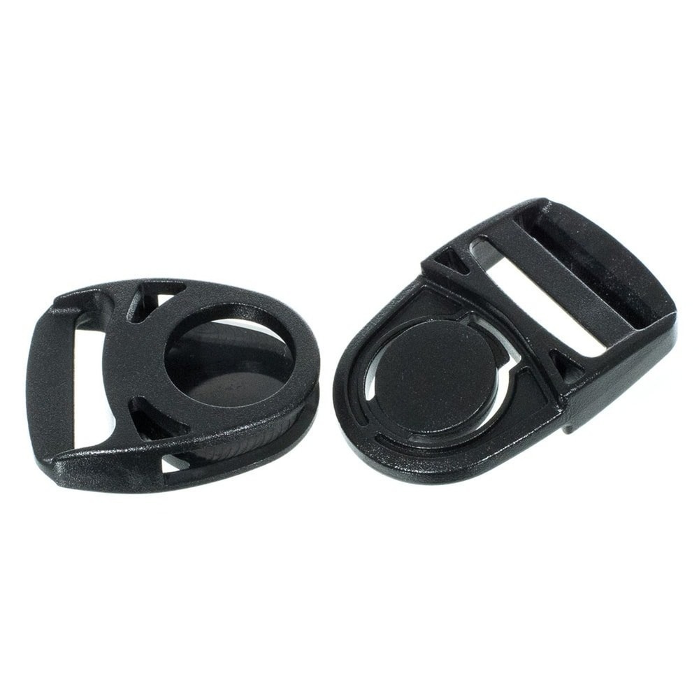 Craft County Plastic Swivel Side Release Buckle – Nylon Webbing Straps (10
