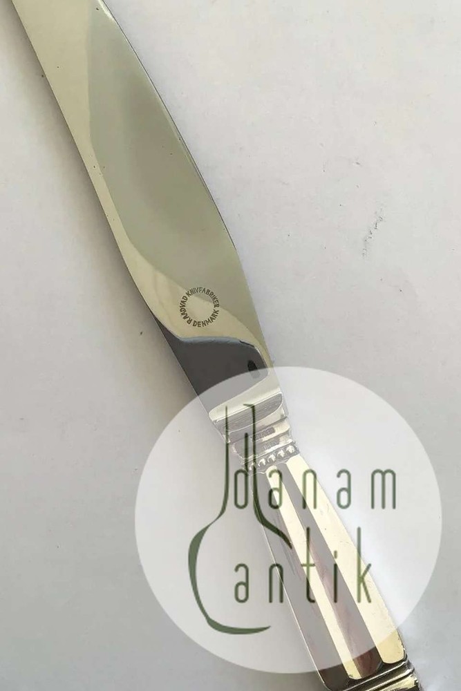 Georg Jensen Sterling Silver King Dinner Knife No 013 (Short Handle)