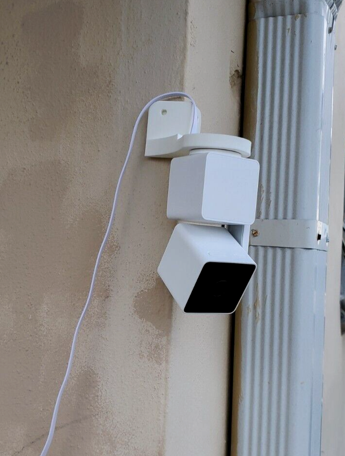 WYZE CAM PAN V3 Corner Mount Wall Bracket for Hanging Security Camera 3D Printed