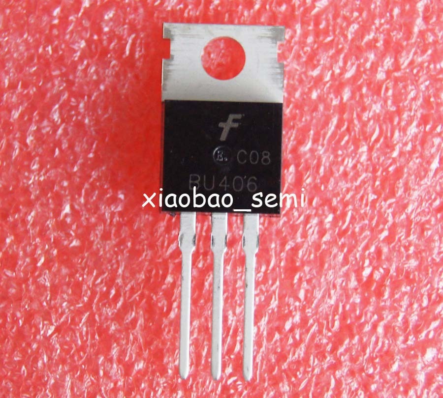 50pcs BU406 TO-220 NPN transistor