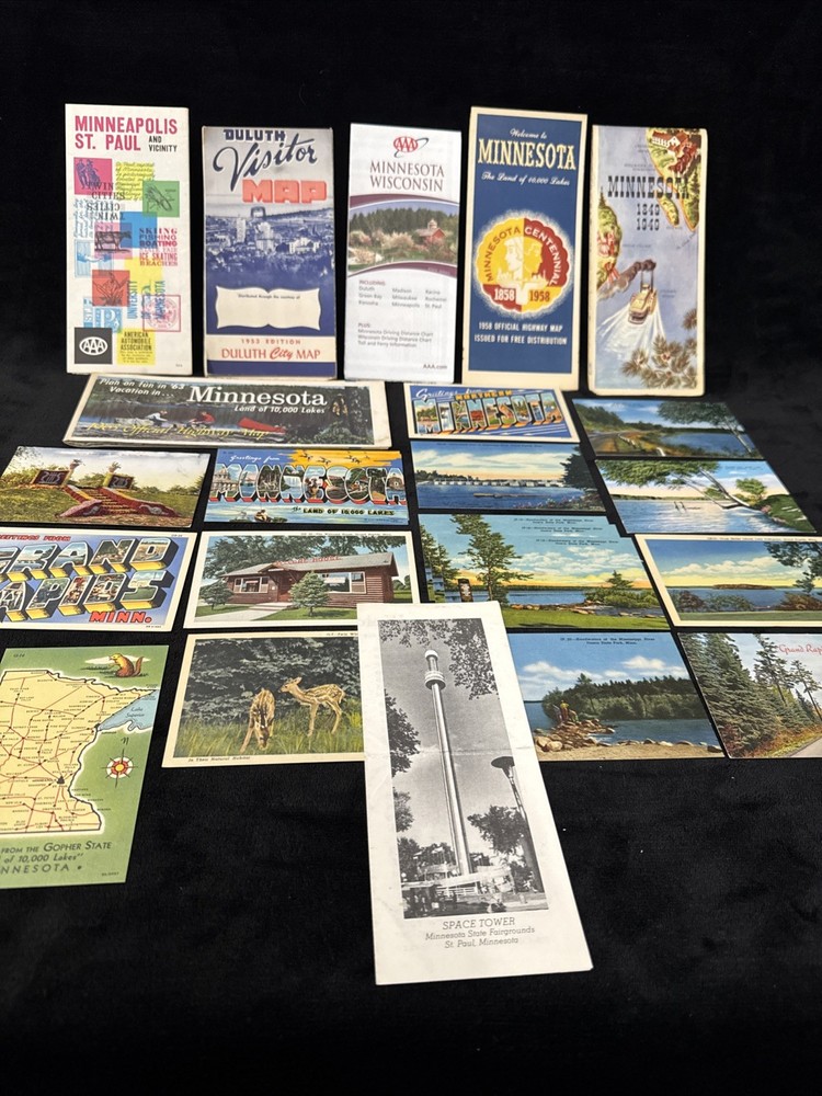 Midwest States VINTAGE EPHEMERA LOT