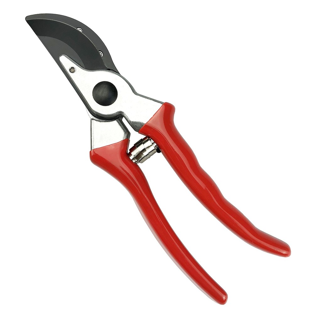 gonicc 8" Professional Sharp Bypass Pruning 8 Inch, Red Shears