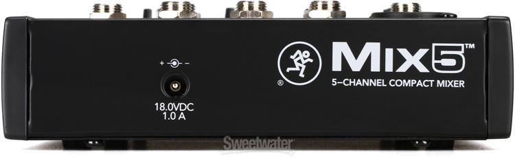 Mackie Mix5 5-channel Compact Mixer