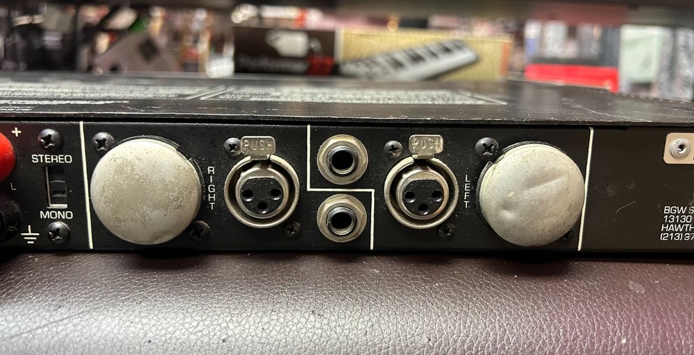 BGW 150 Broadcast Power Amp, Vintage