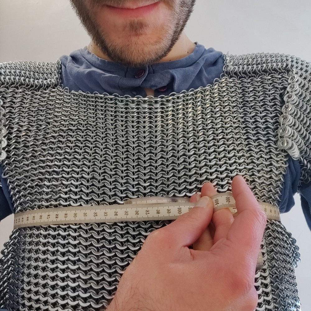 special construction knitting cotta - chain mail special construction