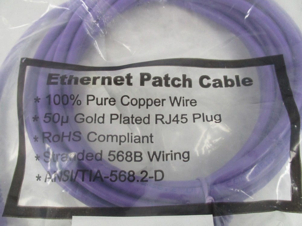 MONOPRICE 3389 5VYZ2 ETHERNET DATA PATCH CORD, V0657