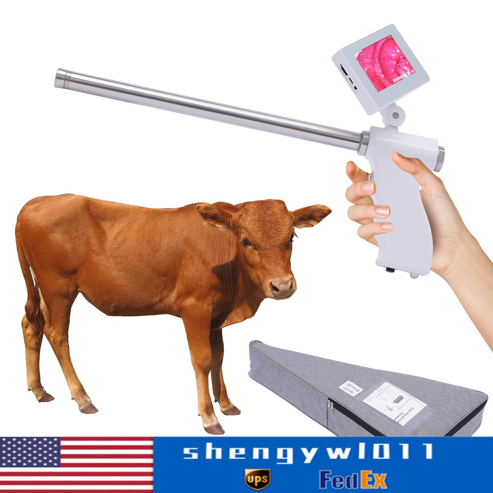 Visual Insemination Gun for Cattle with HD Screen & Adjustable Design