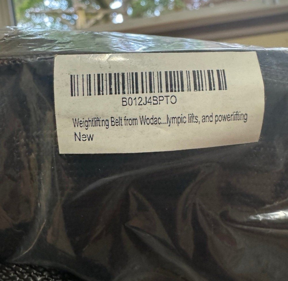 WOD Active Lifting Weigh Belt Size XL NWT