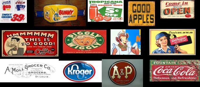 ho scale grocery store decals
