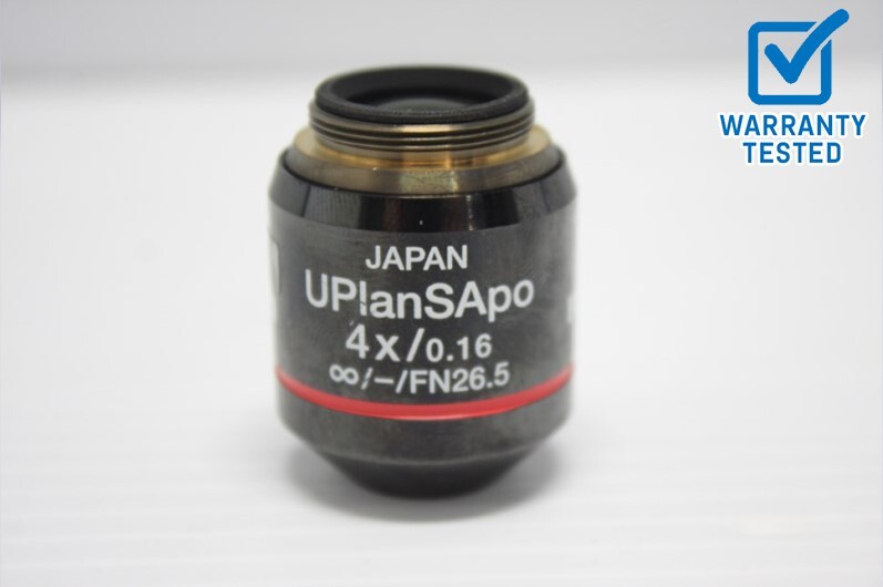 Olympus UPlanSApo 4x/0.16 Microscope Objective Unit 6