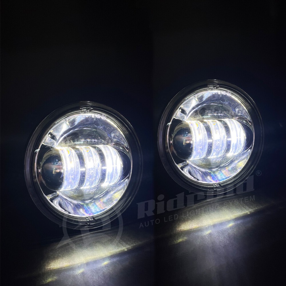 7" LED Headlight & 4.5" Passing Lights for Harley-Davidson Dyna Switchback FLD