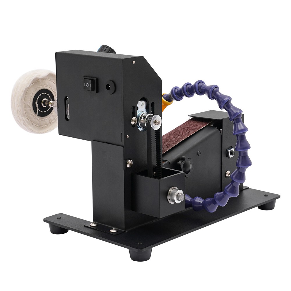 Desktop Mini Belt Sander Grinder Blade Sharpener Tool Table DIY Polishing Sander