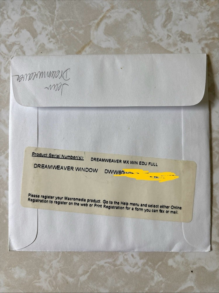 Macromedia Dreamweaver MX Windows Education Full