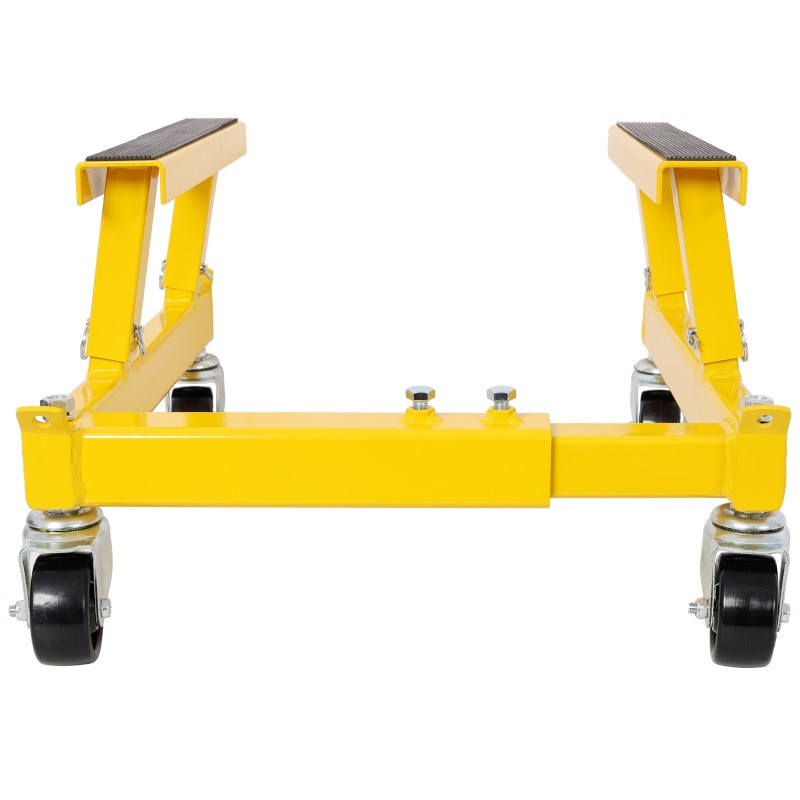 Engineering Motorcycle Engine Shop Cradle Dolly, Frame Racks 1500lbs Yellow