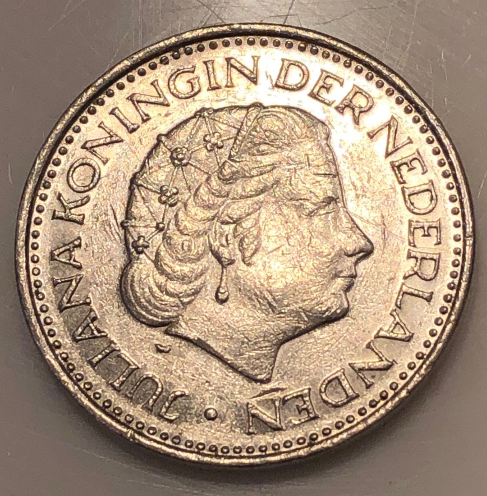 1972 Netherlands 1 Gulden