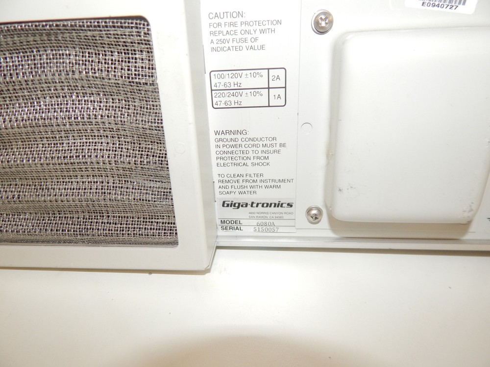 Gigatronics 6080A Synthesized Signal Generator (JWP21)