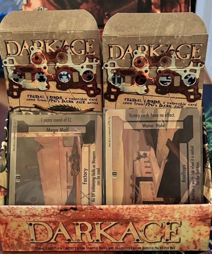 Dark Age: Feudal Lords CCG (1996) Unsealed Starter Deck Sets