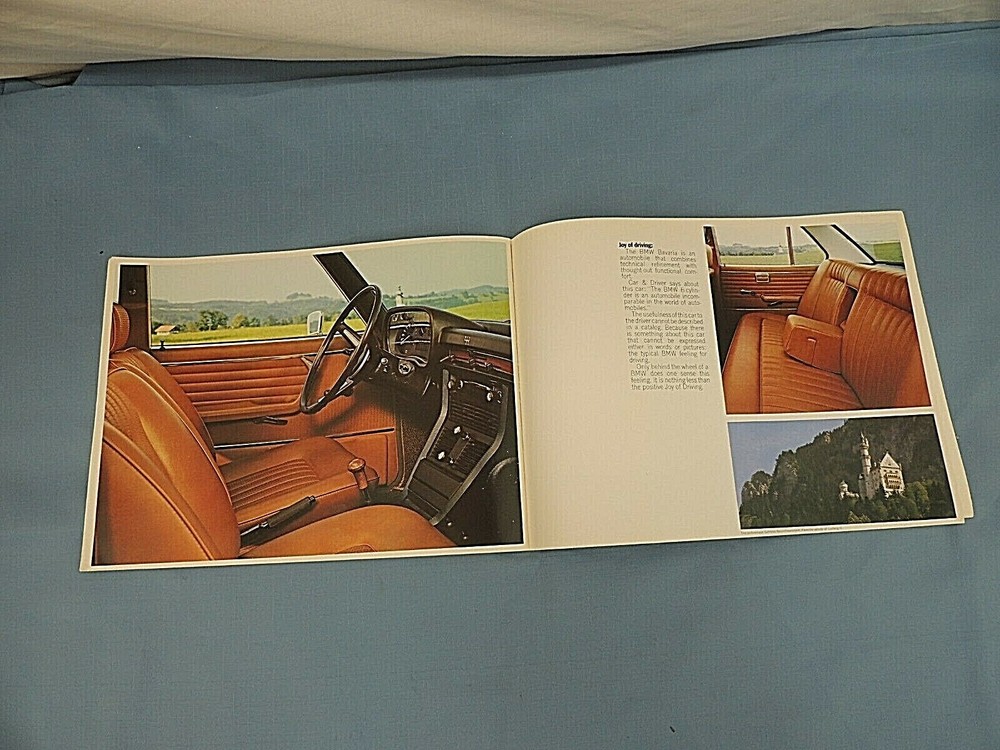 BMW BAVARIA BROCHURE 1968 - 1977