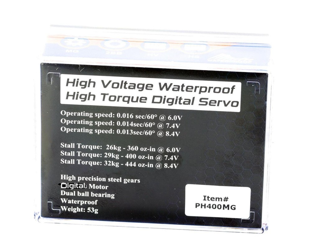 Powerhobby 400MG Waterproof High Torque Servo : Hpi