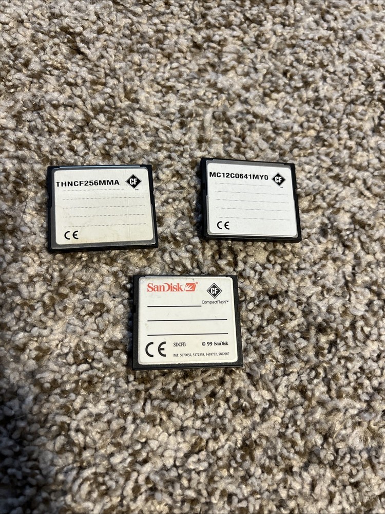 Compact Flash Memory Card Lot