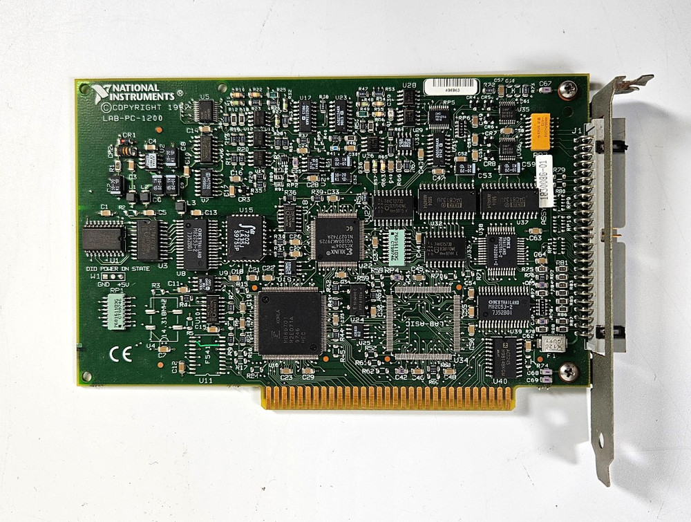 National Instruments Lab-PC-1200 ISA DAQ Board -Working