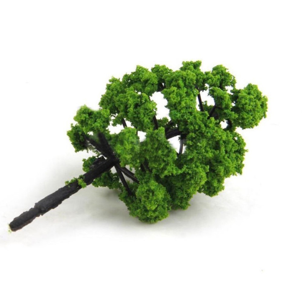 Miniature Landscaping Set 9 Shrub Strips & 6 Model Trees for Creative Projects