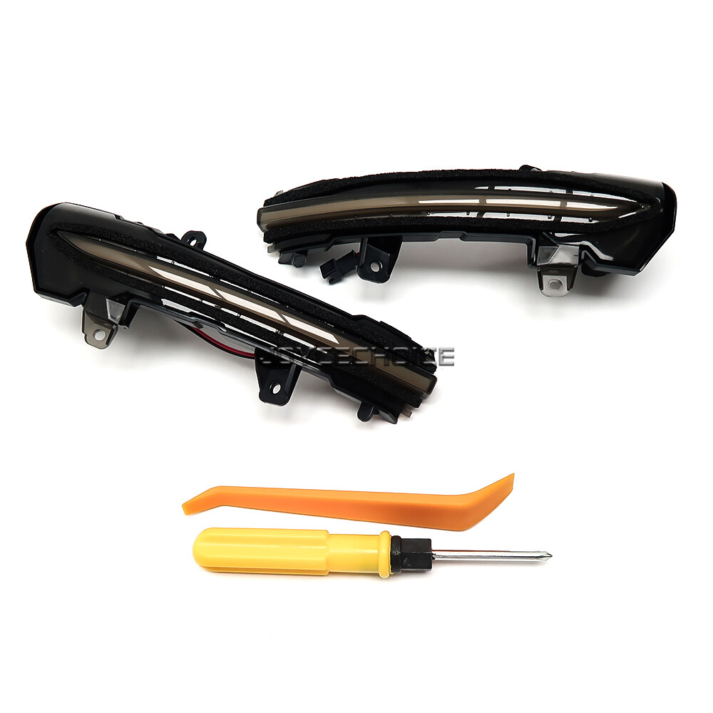 For Nissan Note E12 Kicks P15 2016 -18 LED Dynamic Side Mirror Sequential Light