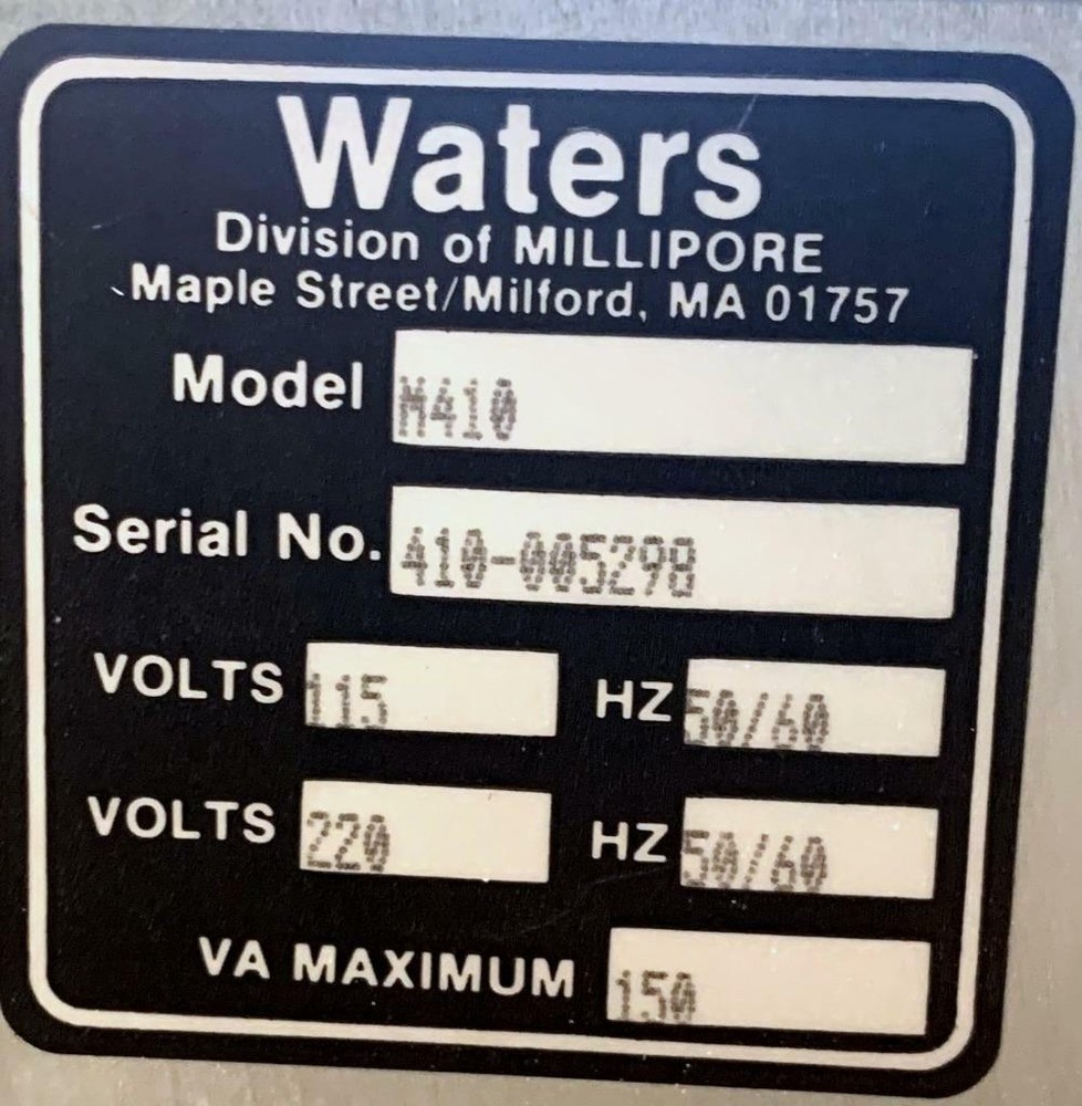 Millipore Waters 410 Differential Refractometer