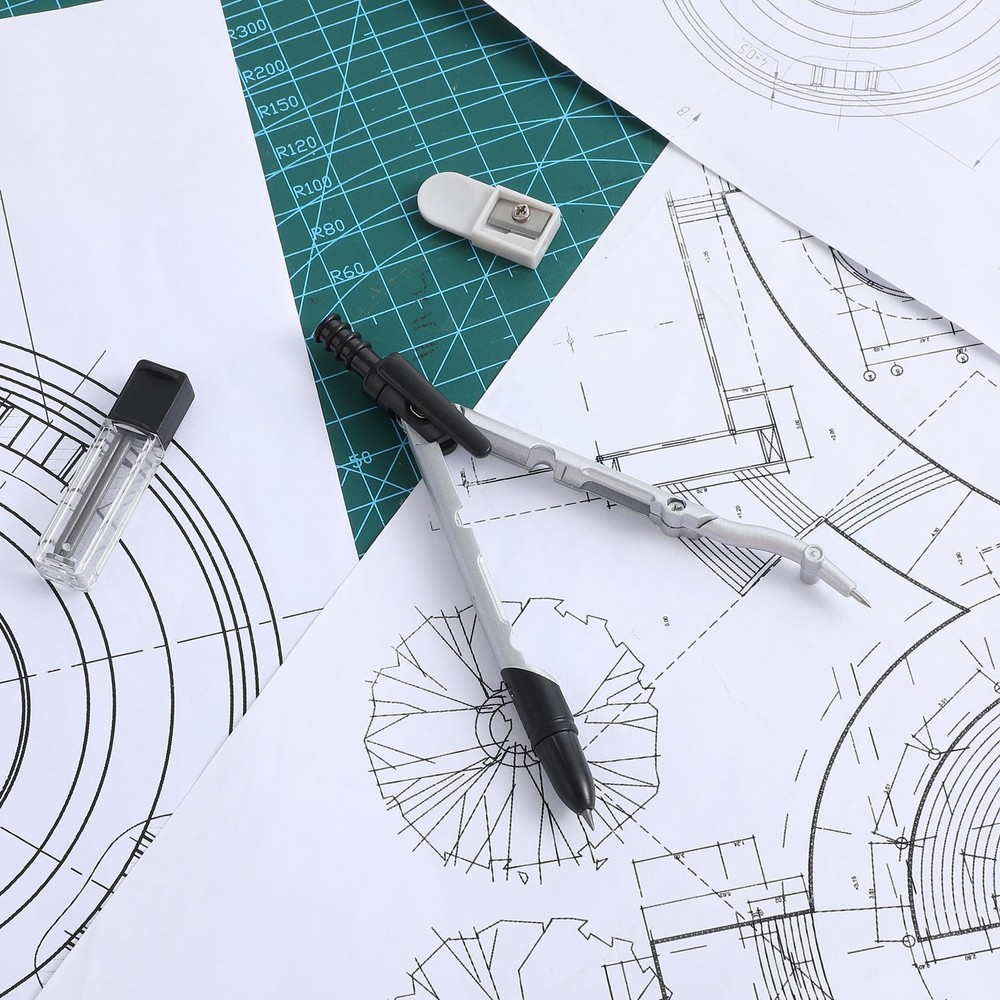 Mr. Pen- Convertible Compass, Extra Lead Refills, Compass Geometry Tool,...