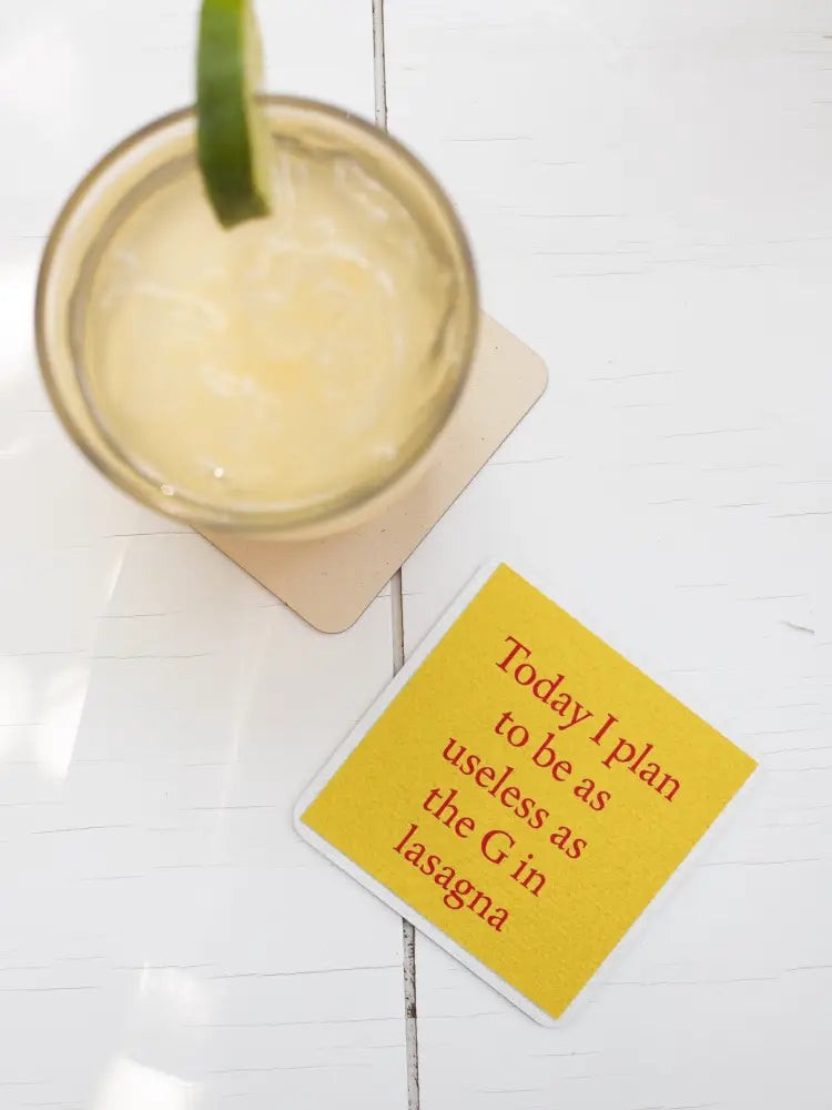 Handmade Coaster: Tomorrow’s not looking good either