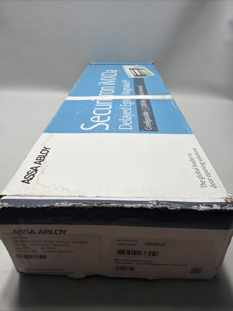 ASSA ABLOY SECURITRON IMXDA Integrated Movement Exit Delay System, Satin Chrome