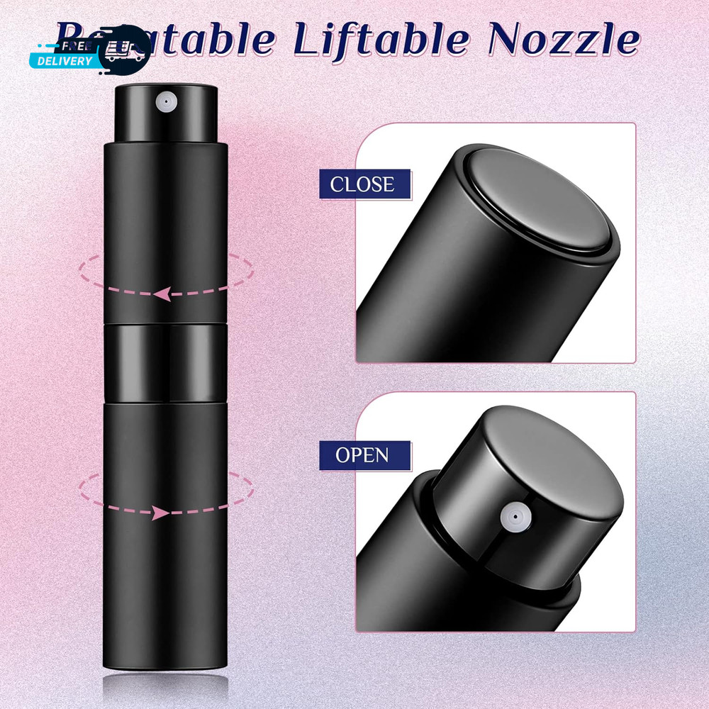 15 Pcs 8 Ml Perfume Atomizer Refillable Small Perfume Spray Bottle Empty