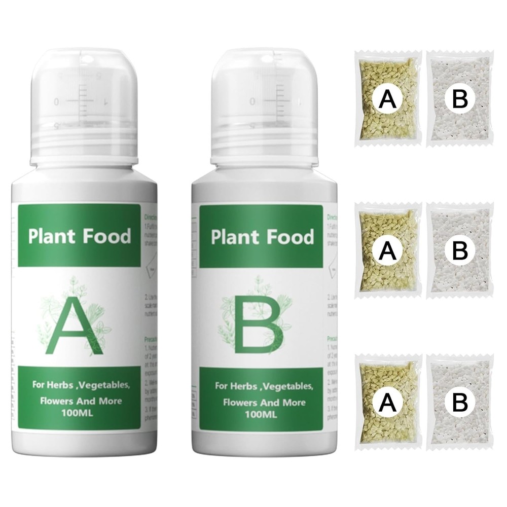 Versatile Hydroponic Solution A & B 800ml for Indoor and Outdoor Plants