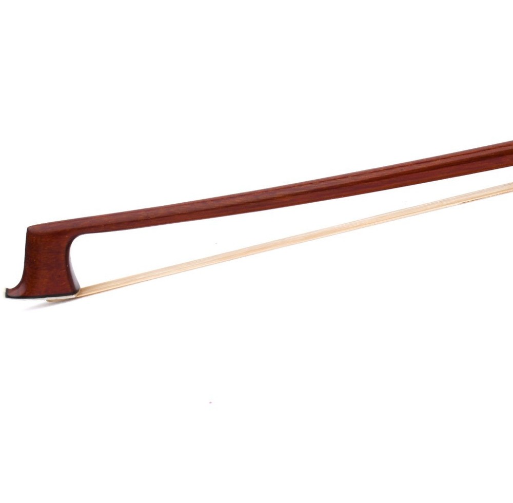 D. Peccatte Copy Master Pernambuco Viola Bow Ebony Big Eye Frog Silver Part Fast