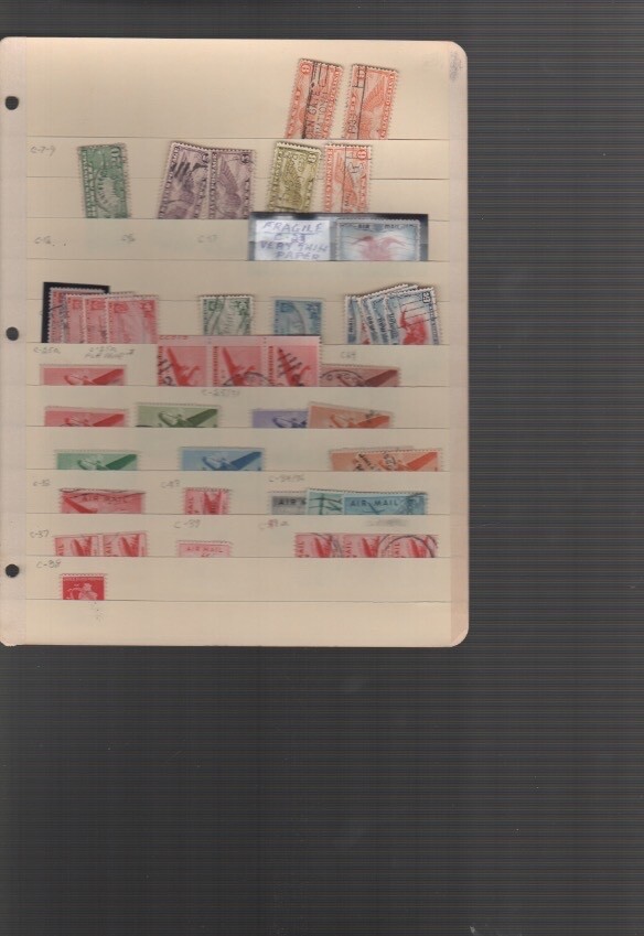 US stamps BOB  USED airmail (goo10