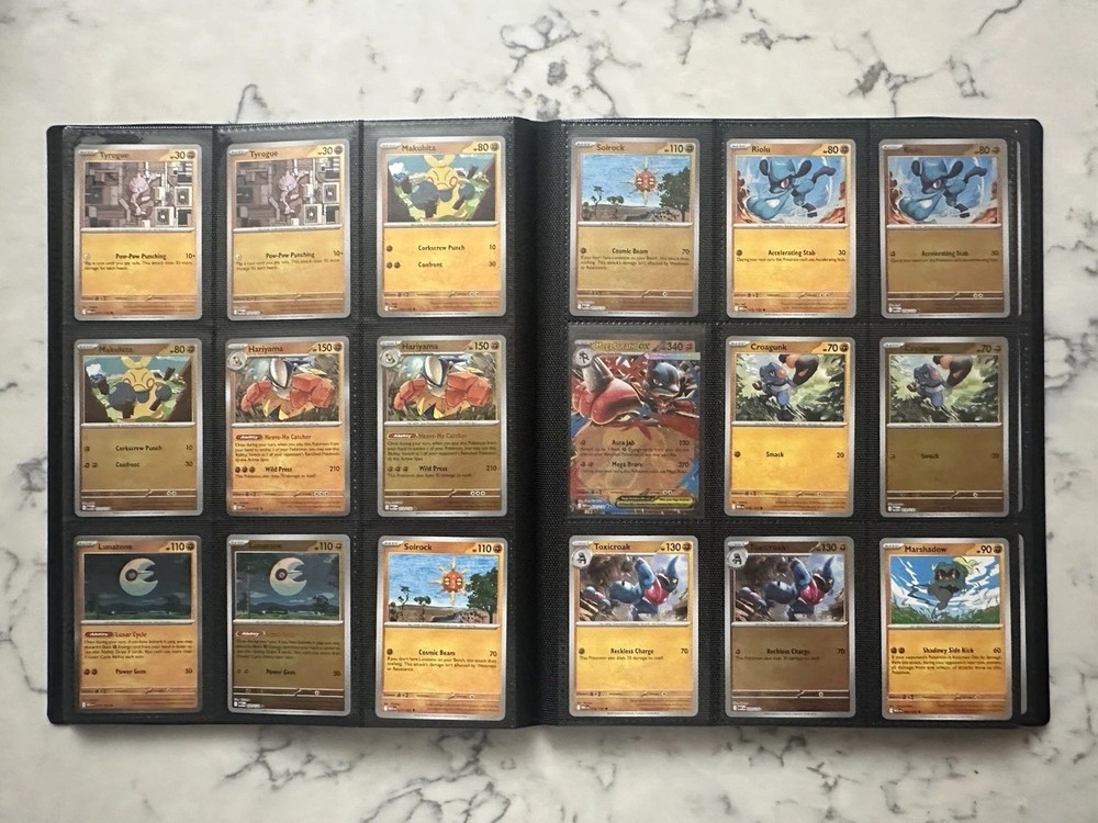 Mega Evolutions - Complete Base Set - C,U,R,RR and Reverses - With Binder