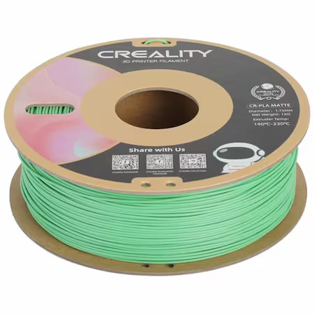 Creality Cr-Pla Matte Avocado Green 3D Printer Filament, Avocado Green
