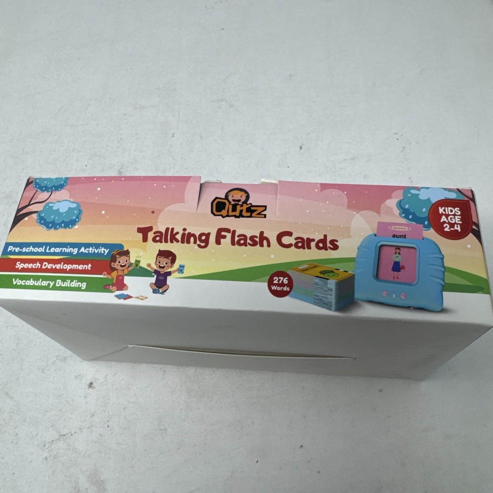 QUTZ TALKING FLASH CARDS