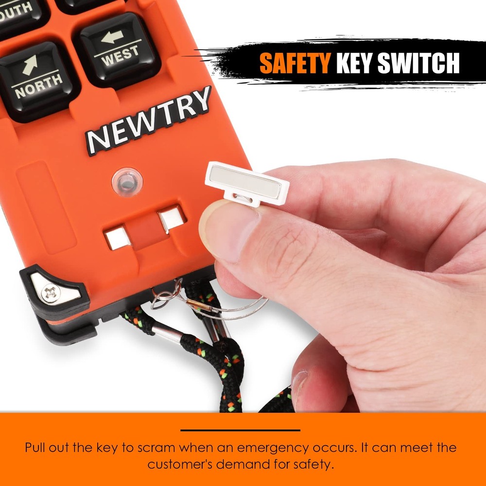 Wireless Crane Remote Control 12V Industrial