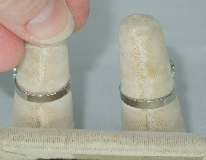 2 Ring Blanks Settings Cabochon Adjustable silver Plated Brass NEW 85V