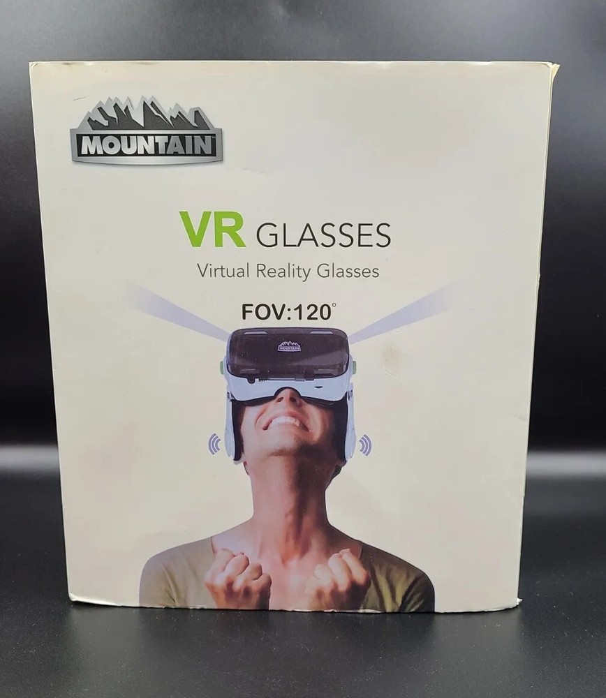 Mountain VR Glasses Headset with Headphone