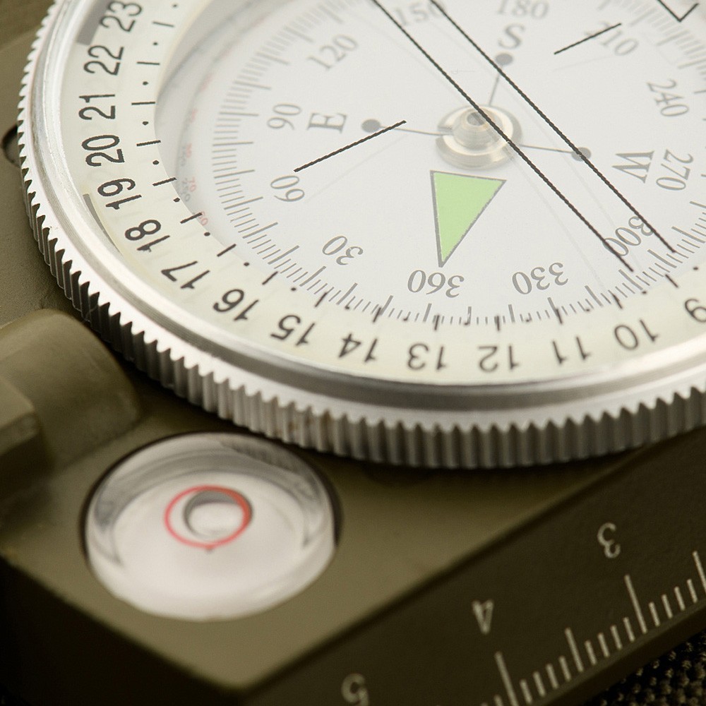 M-Tac Folding Lensatic Compass Sighting Hiking Survival Map Navigation