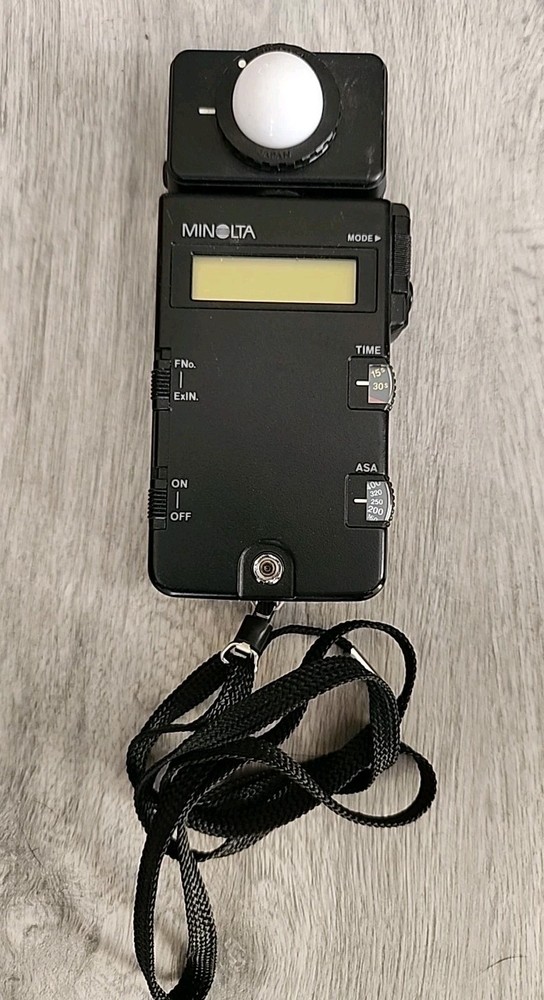 Minolta Flash Meter-III Camera Light Meter. Batteries not Included