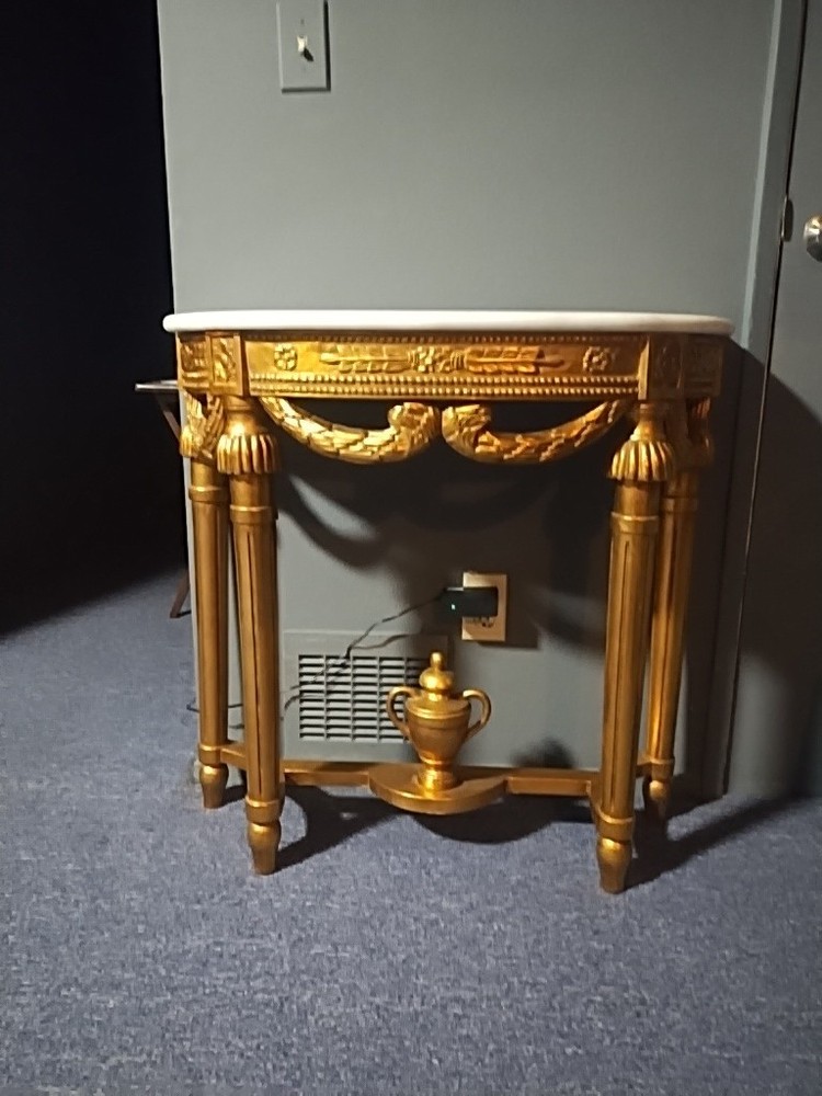 marble top table Antique 👀