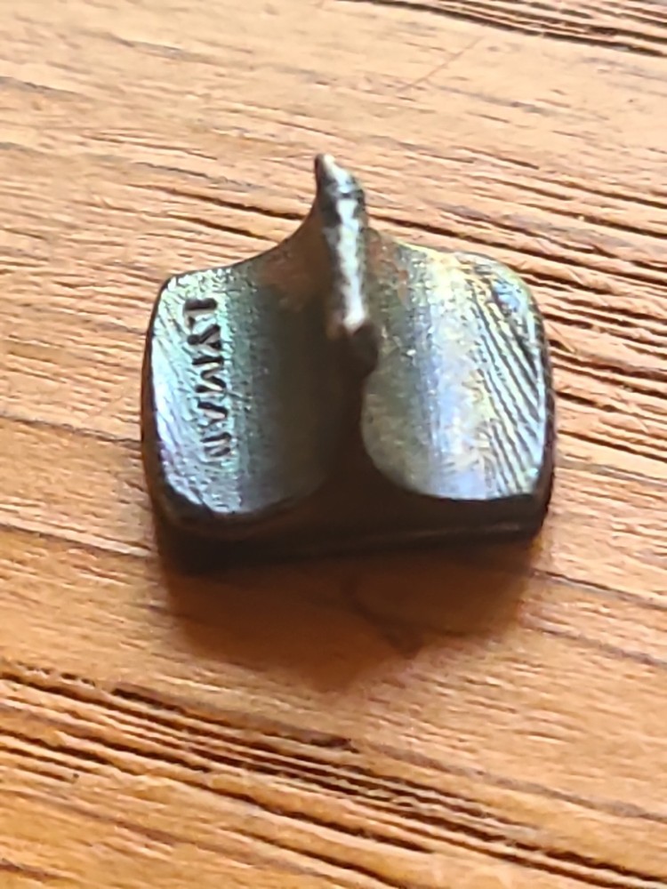Vintage Lyman Front Sight 3/8 Dovetail
