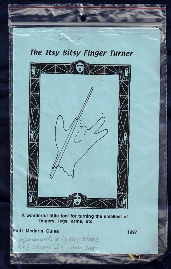 The Itsy Bitsy Finger Turner Tools & Instructions For Making Little Cloth Dolls