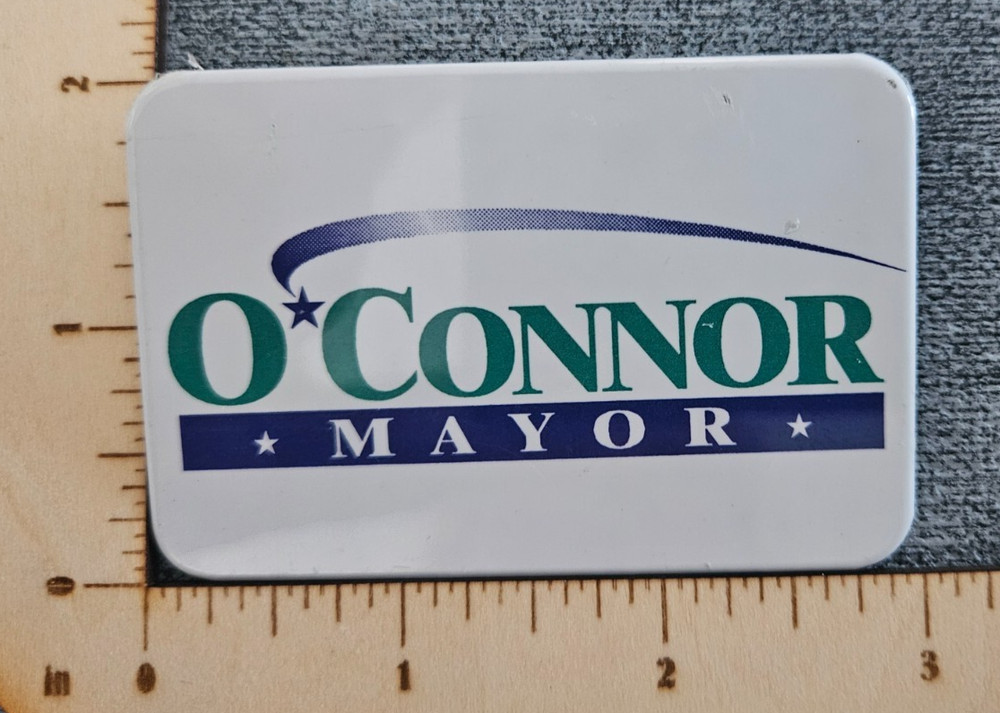 O'Connor for Mayer Campaign Button, Pinback