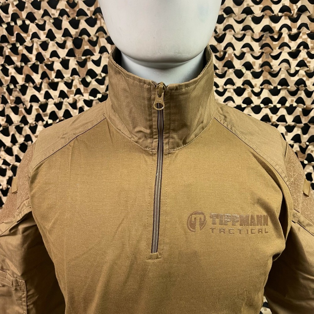 NEW Tippmann Tactical TDU Paintball Jersey - Tan - Medium